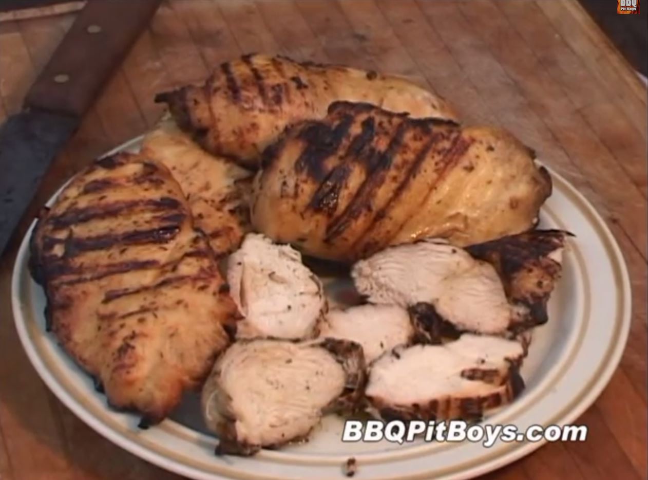 Grilled Boneless Chicken Breast Brined Recipe | BBQ Pit Boys